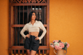 Frame Polo Sweater Marfil