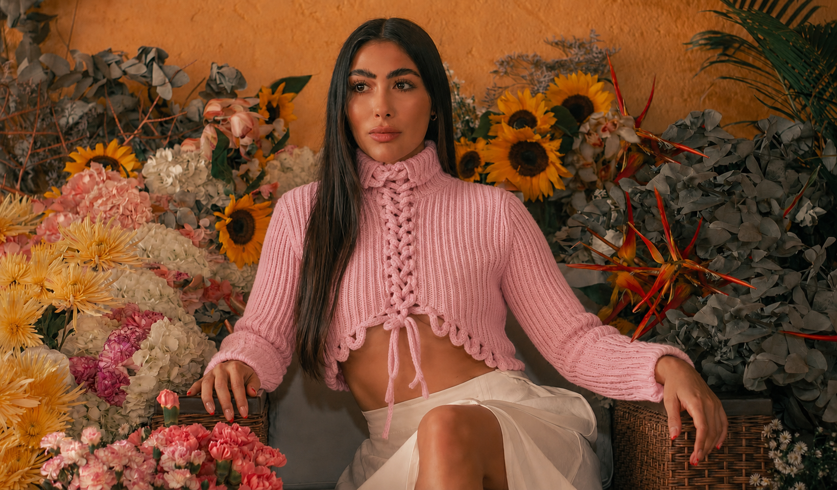 Loop Sweater Rosado